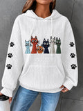 Women's Casual Animal Print Hoodie
