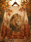 Women's Fall Animal Print Sweatshirt