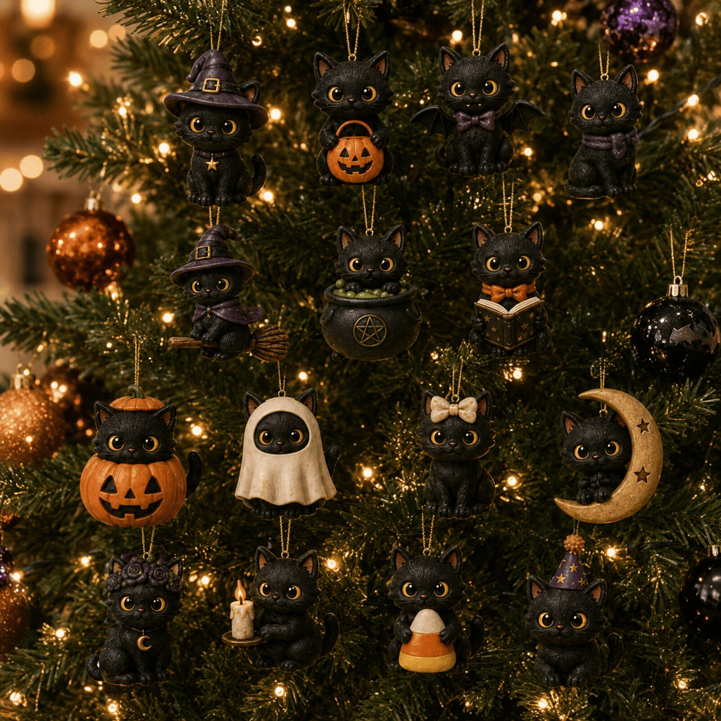 Black Cat Halloween Advent Calendar 2026 Blind Box