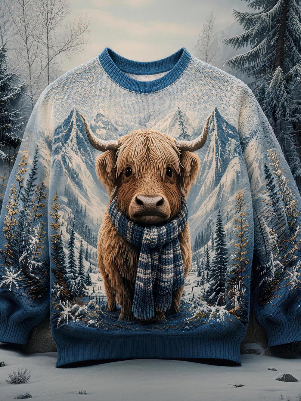 Women's Autumn Animal Print Crew Neck Long-Sleeve T-Shirt