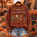 Women's I'm Ready For The 'ber Months Print Crew Neck Sweatshirt