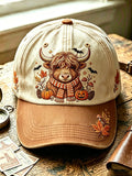 Unisex Fall Halloween Printed Hat