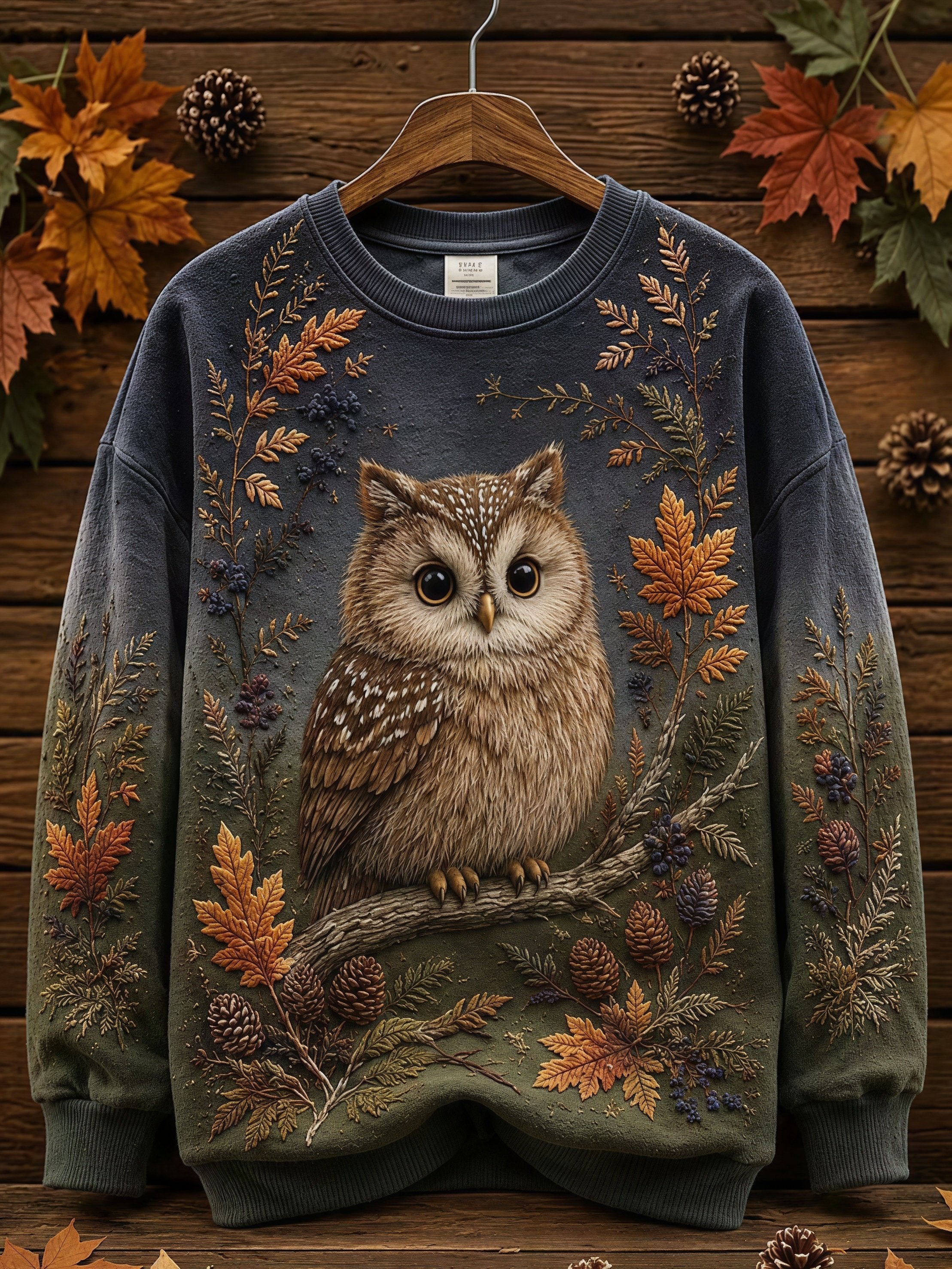 Women's Fall Animal Print Sweatshirt