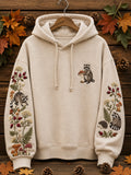 Women's Autumn Animal Printed Casual Sweatshirt