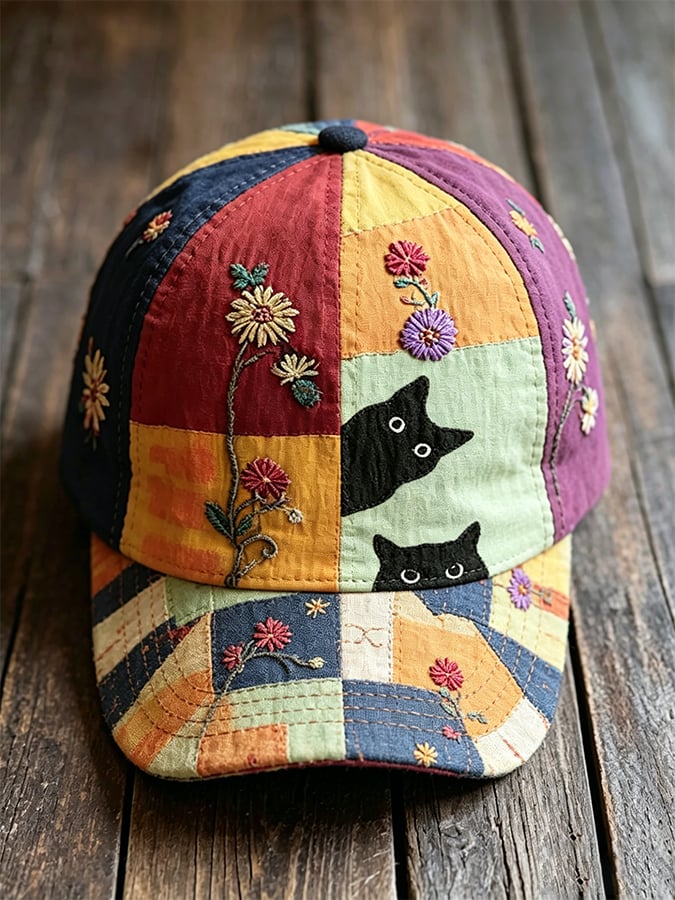 🐾Buy 3 Save 10%🐱(Unisex Hat) Cute Cat Print Hat💛100% For Shelter Pets🐱🐶