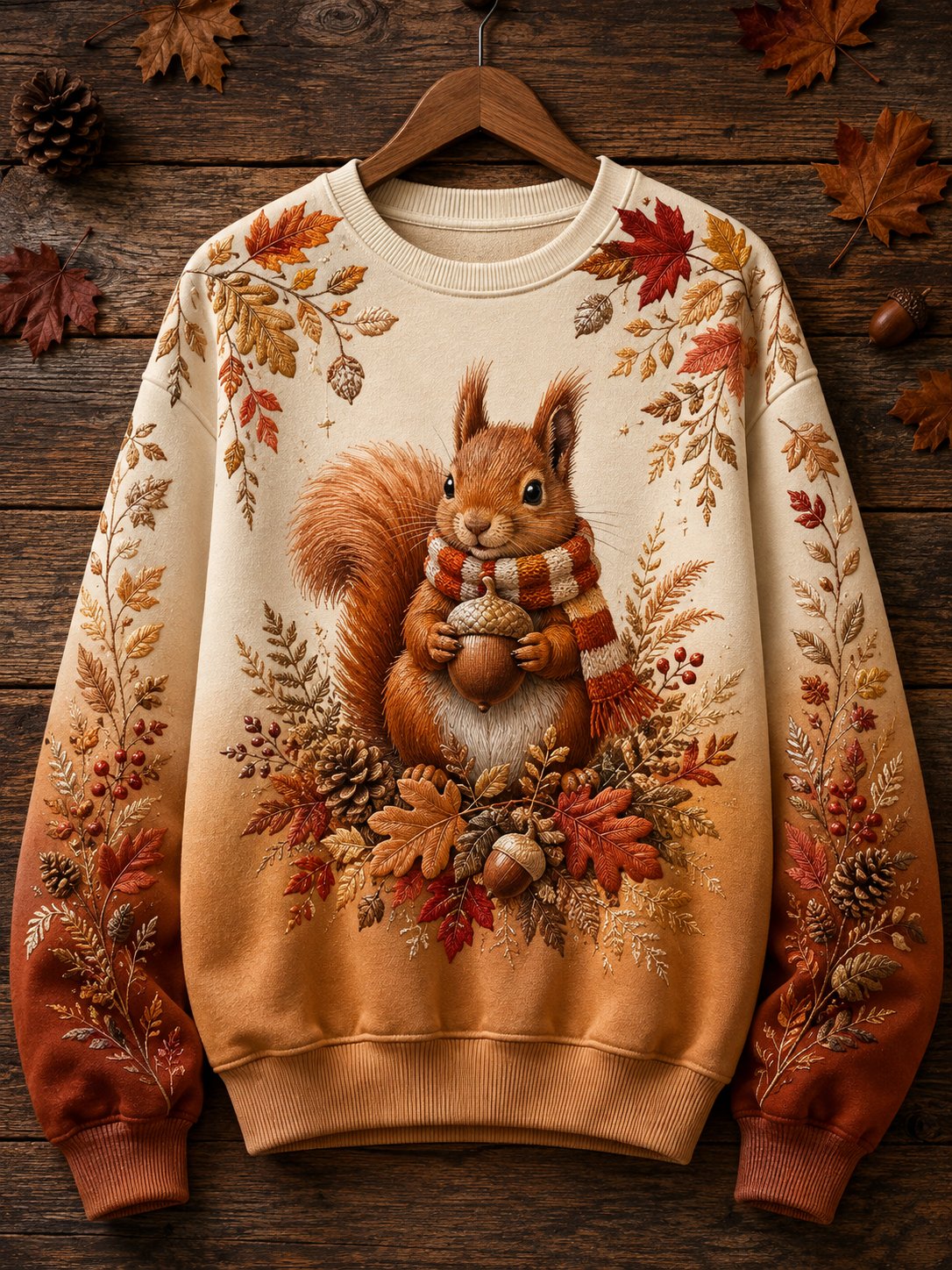 Women's Casual Plaid-Print Sweatshirt For Autumn