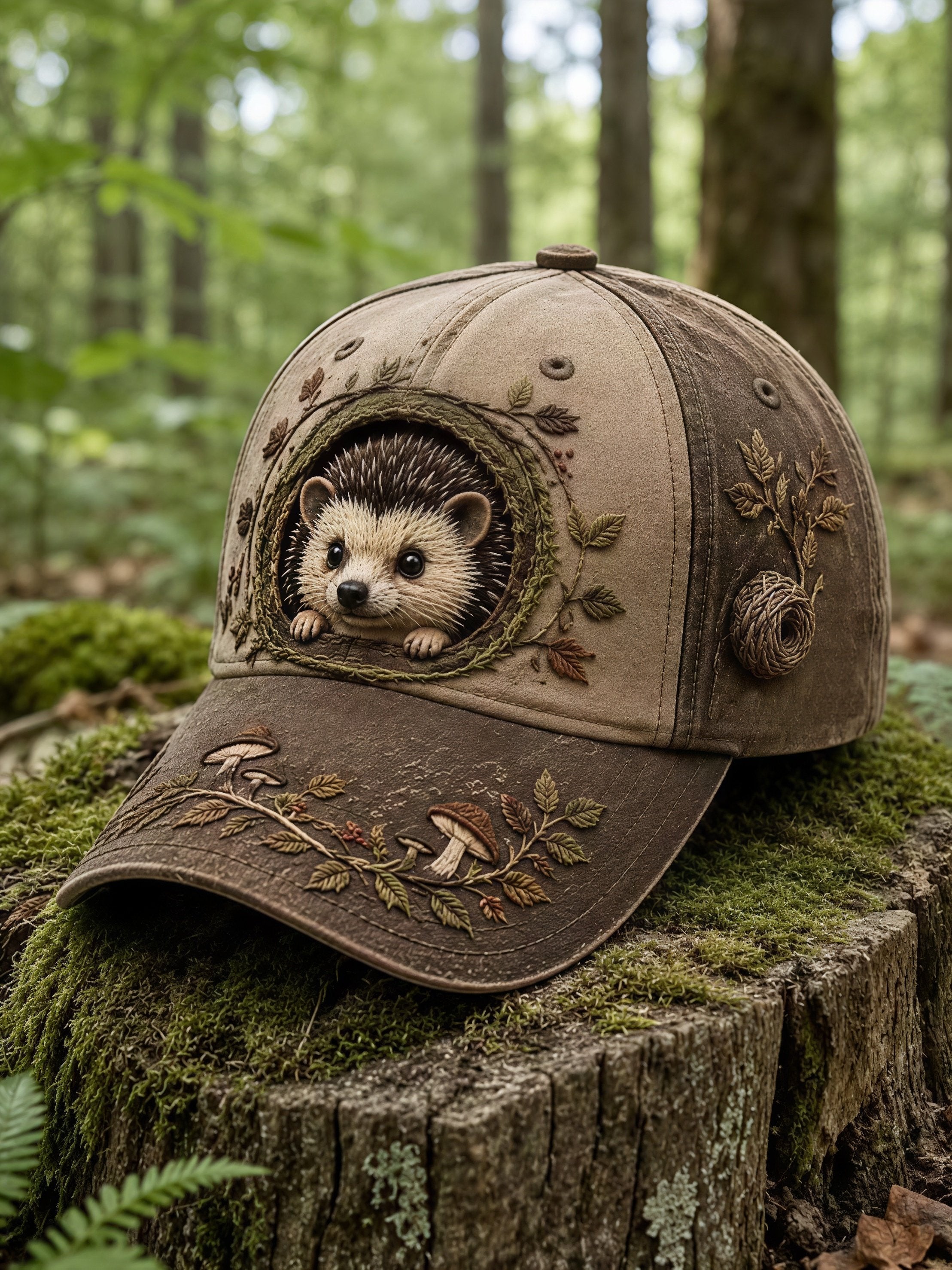 Nature Wildlife Print Hat