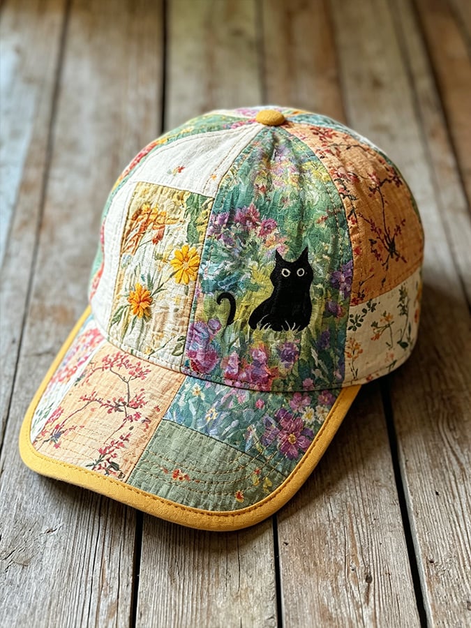 🐾Buy 3 Save 10%🐱(Unisex Hat) Cute Cat Print Hat💛100% For Shelter Pets🐱🐶