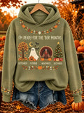 Women's I'm Ready For The 'ber Months Print Hoodie