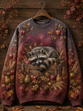 Women's Casual Animal Print Hoodie