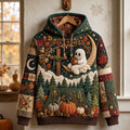 Moonlight Ghost Cross Hoodie GFTOHNL2896