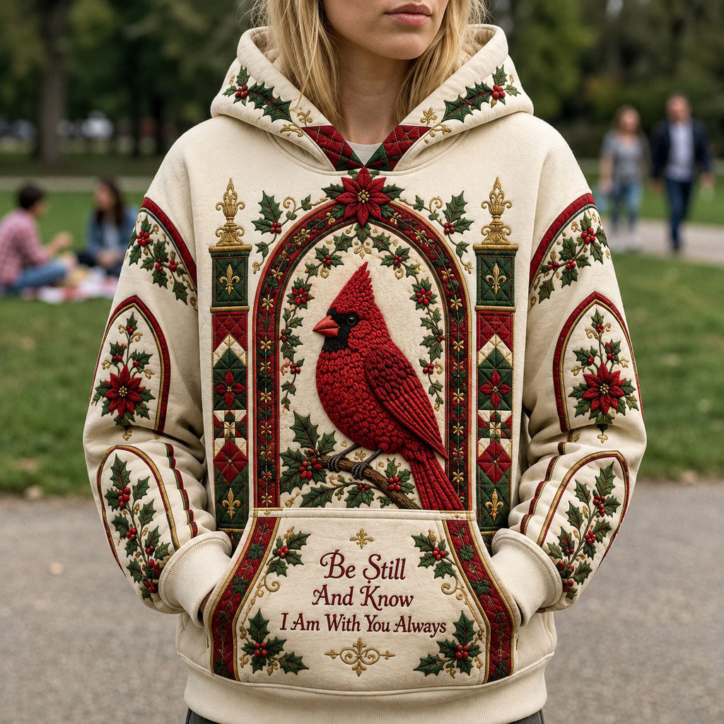 Faith Cardinal Christmas Hoodie GFTOHNL2901