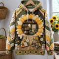 Sunflower Reading Room Hoodie GFTOHNL2937