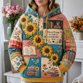 Sunflower Bookish Garden Hoodie GFTOHNL2938