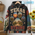 Desert Wildlife Strong Hoodie QTCUZ GFTOHNL2939