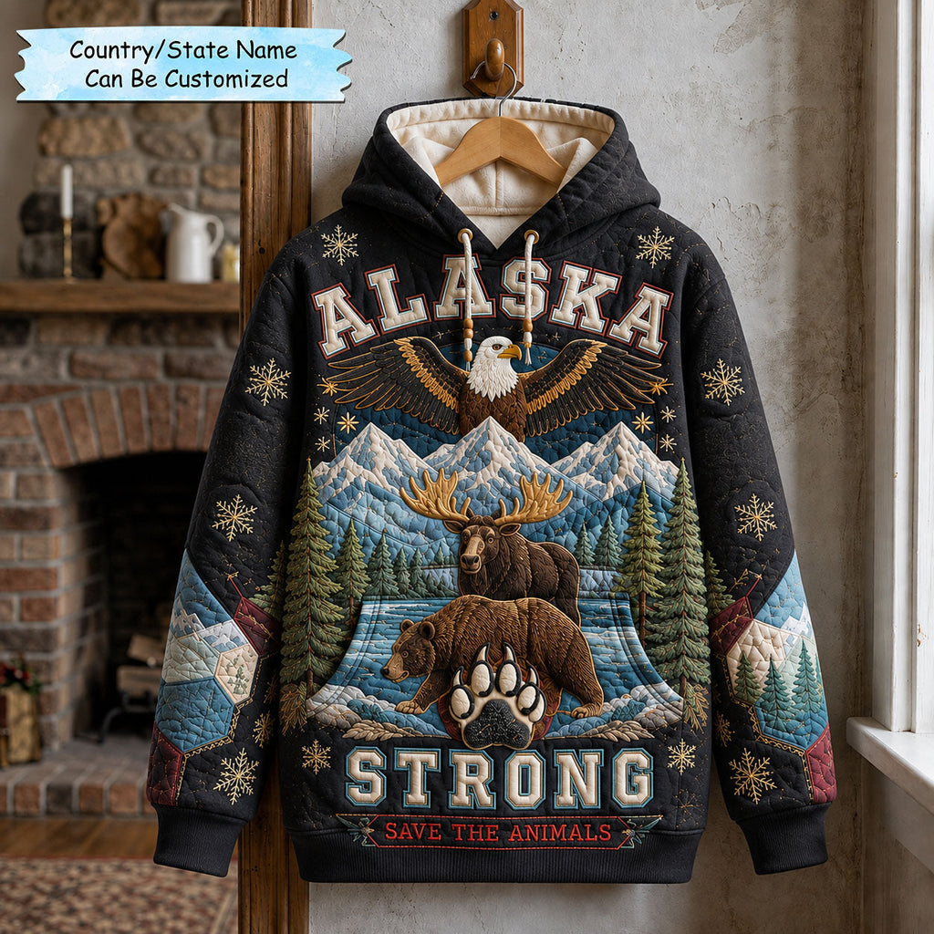 Wildlife Strong Hoodie QTCUZ GFTOHNL2944