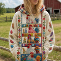 Colorful Rooster Collection Hoodie GFTOHNL3140