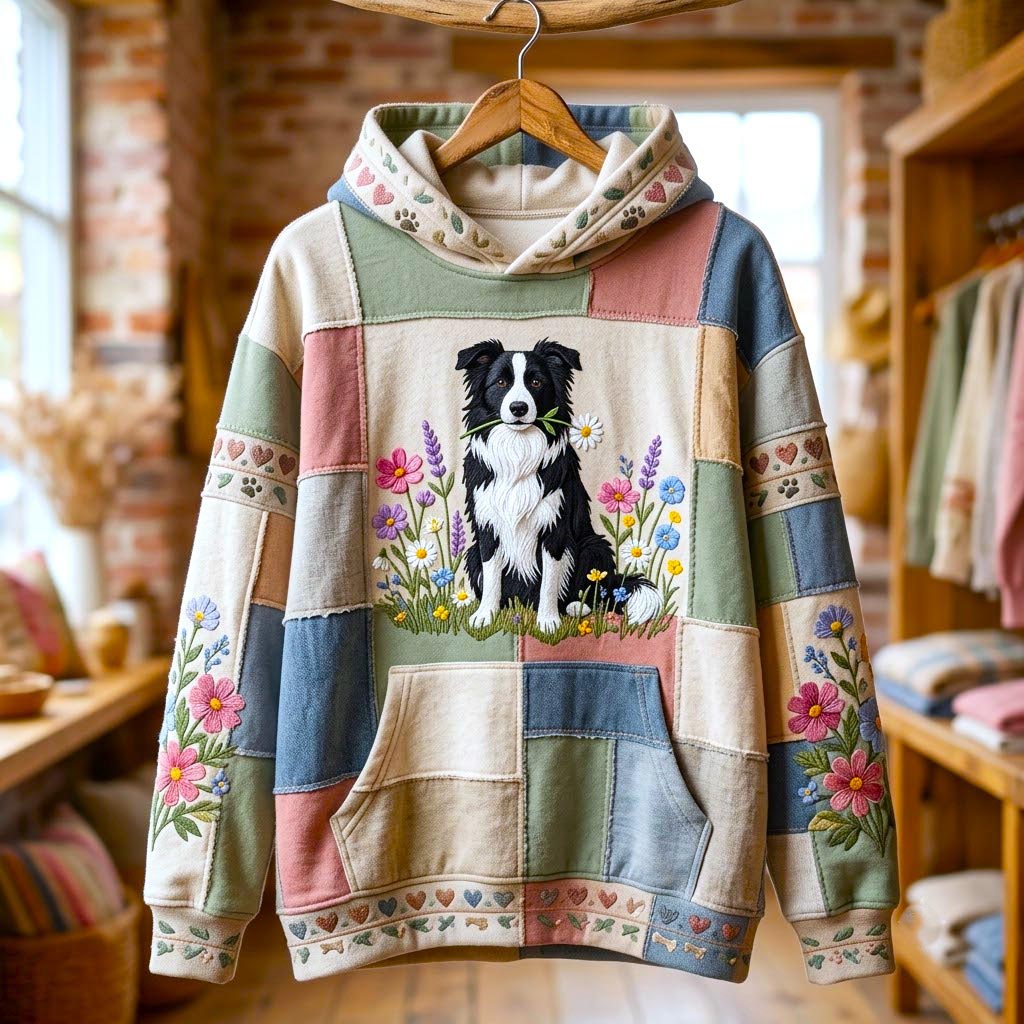 Border Collie Hoodie GFTONMU2447