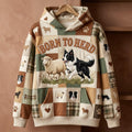 Border Collie Hoodie GFTONMU2452