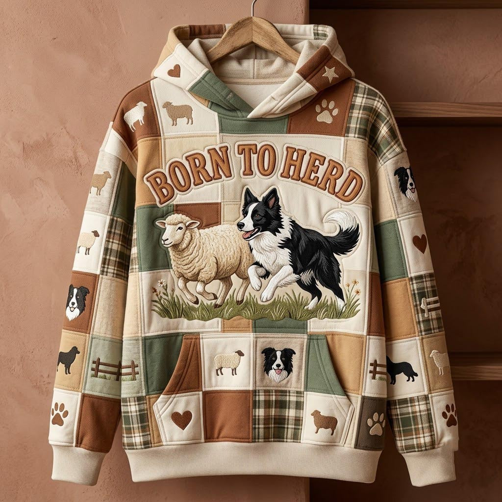 Border Collie Hoodie GFTONMU2452
