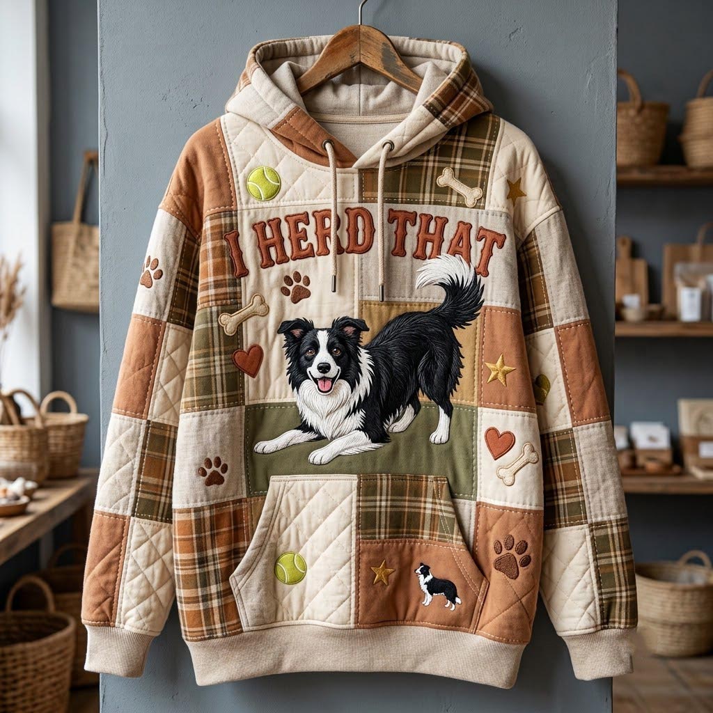 Border Collie Hoodie GFTONMU2453