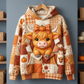 Highland Cow Hoodie GFTONMU2454