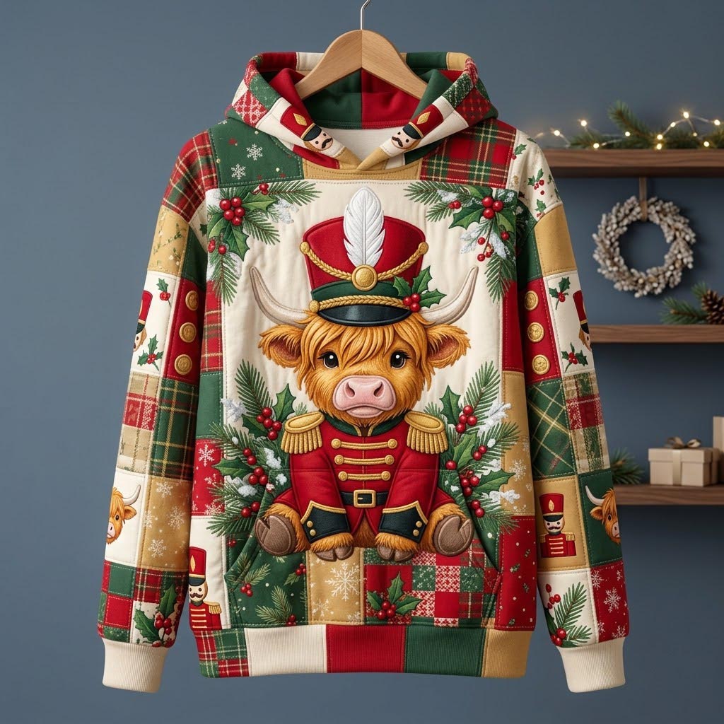 Highland Cow Hoodie GFTONMU2458