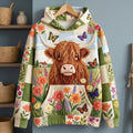 Highland Cow Hoodie GFTONMU2459