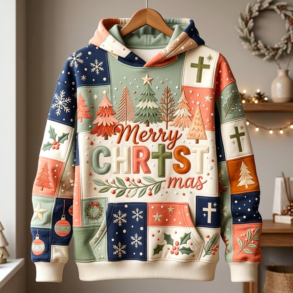 Merry Christmas Hoodie GFTONMU2480