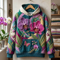 Floral Patchwork Hoodie GFTONMU2546