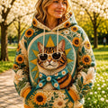 Cat Autumn Wishes Hoodie GFTONPT454