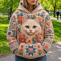 Cat Cottage Days Hoodie GFTONPT456