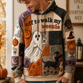 Off To Walk My Weenie Hoodie GFTOPND2195