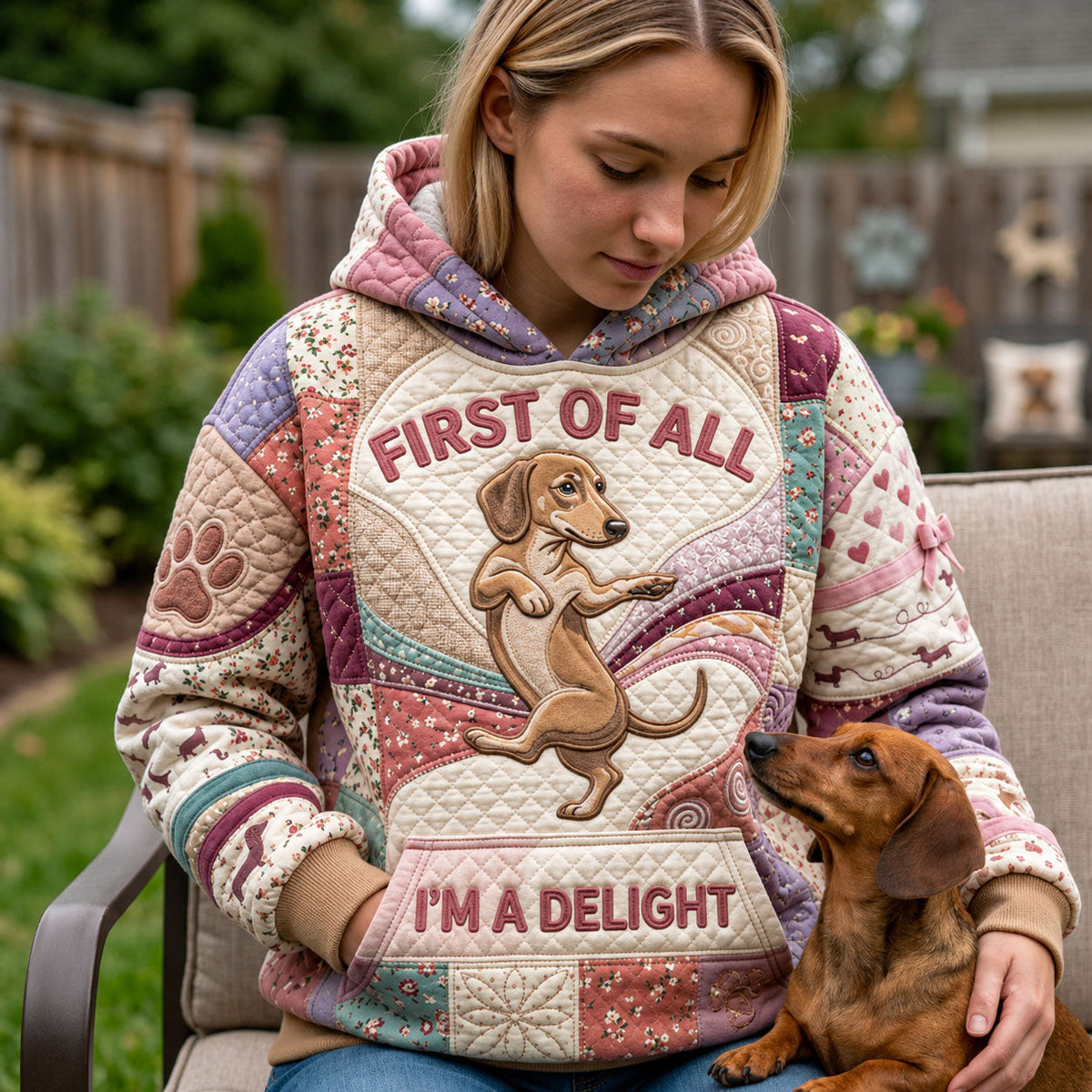 Im A Delight Hoodie GFTOPND2205