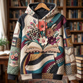Floral Book Hoodie GFTOPND2404