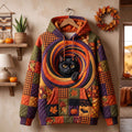 Autumn Black Cat Hoodie GFTOTP21275