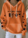 Women's Cat Print Casual Sweatshirt