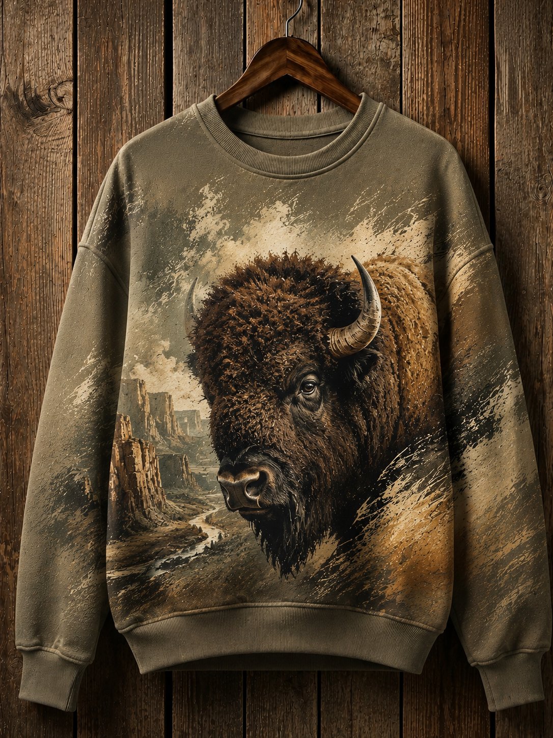 Women's Outdoor Casual Animal Print Sweatshirt