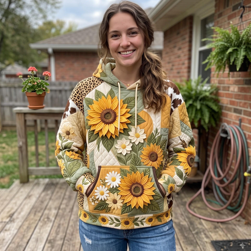 Sunflower Patch Hoodie GFTOMA13931