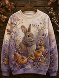 Women's Autumn Animal Print Sweatshirt