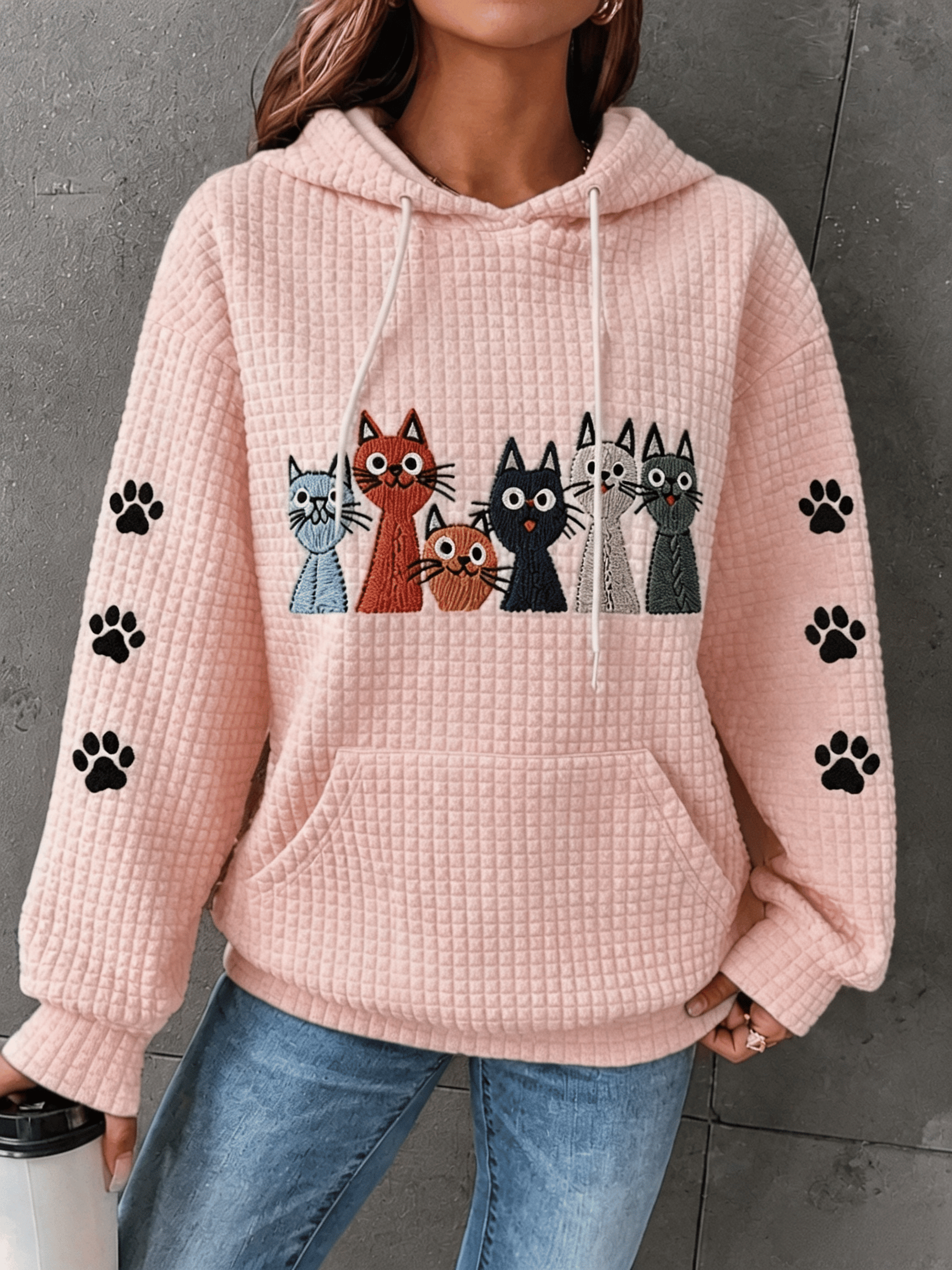 Women's Casual Animal Print Hoodie