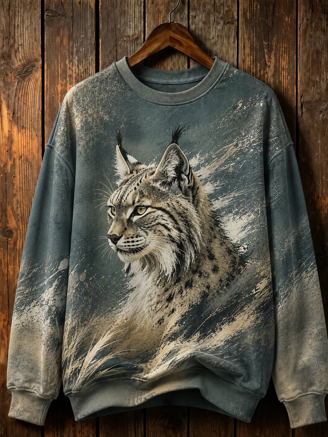 Women's Outdoor Casual Animal Print Sweatshirt