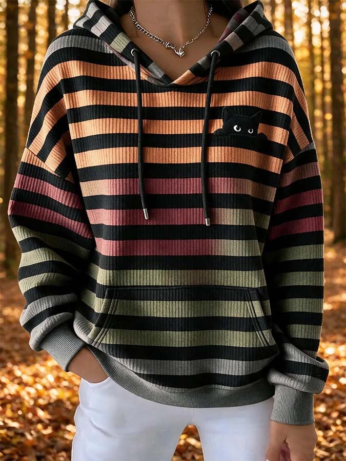 Women'S Casual Printed Sweatshirt